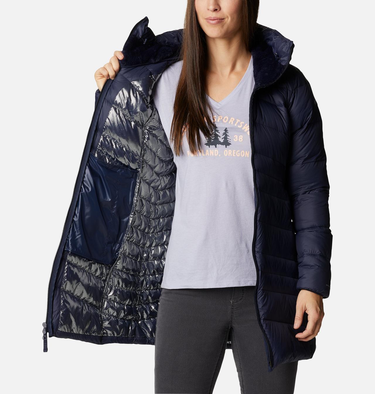 Women's Autumn Park™ Down Hooded Mid Jacket 5