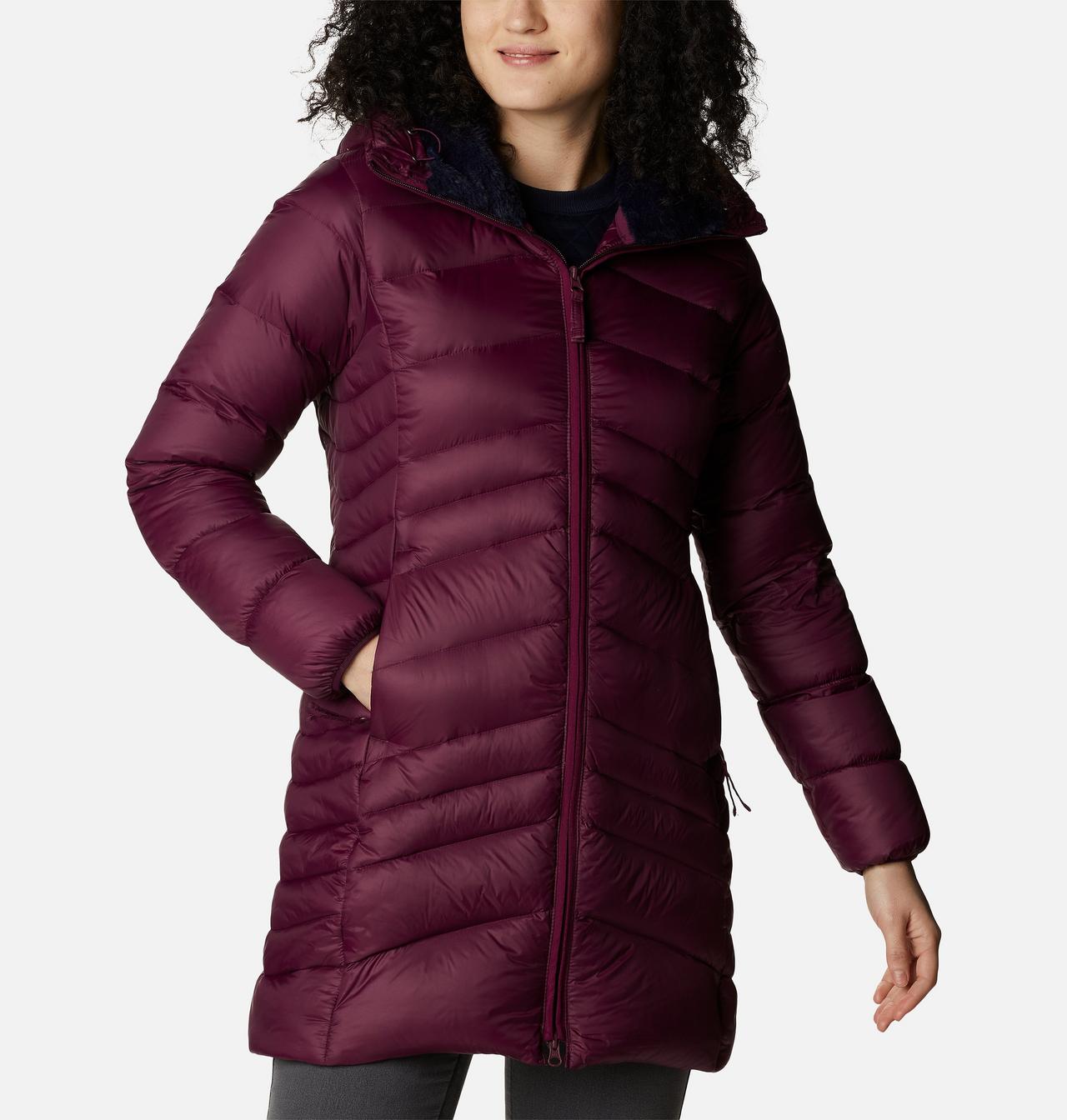 Women's Autumn Park™ Down Hooded Mid Jacket 1