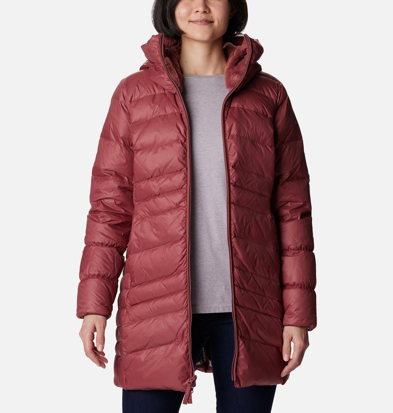 Women's Autumn Park™ Down Hooded Mid Jacket 7