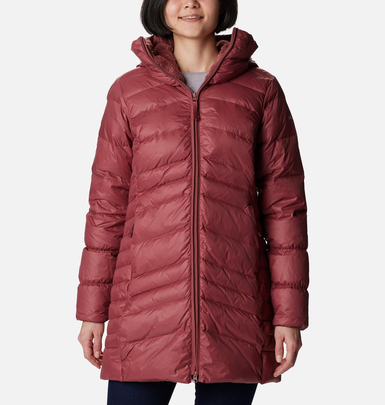 Women's Autumn Park™ Down Hooded Mid Jacket 1