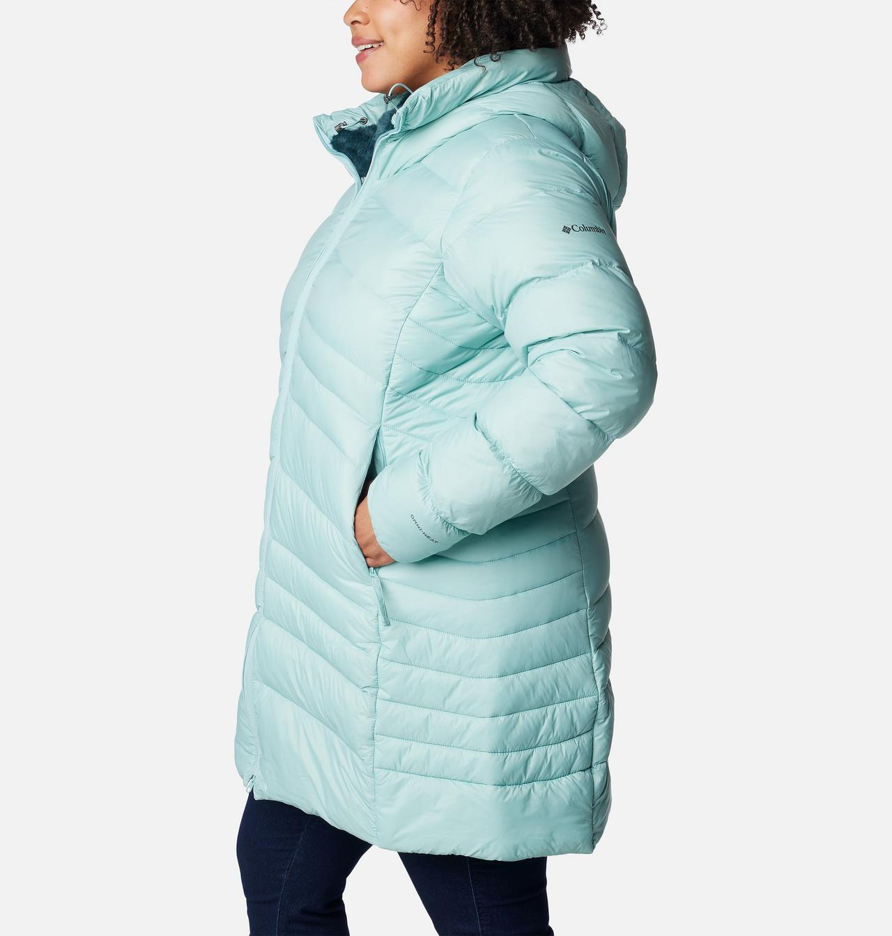 Doudoune mi-longue à capuchon Autumn Park™ Femme - Grandes tailles 3