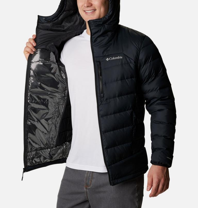 Autumn Park Down Hooded Jacket | 010 | L, Color: Black, image 5