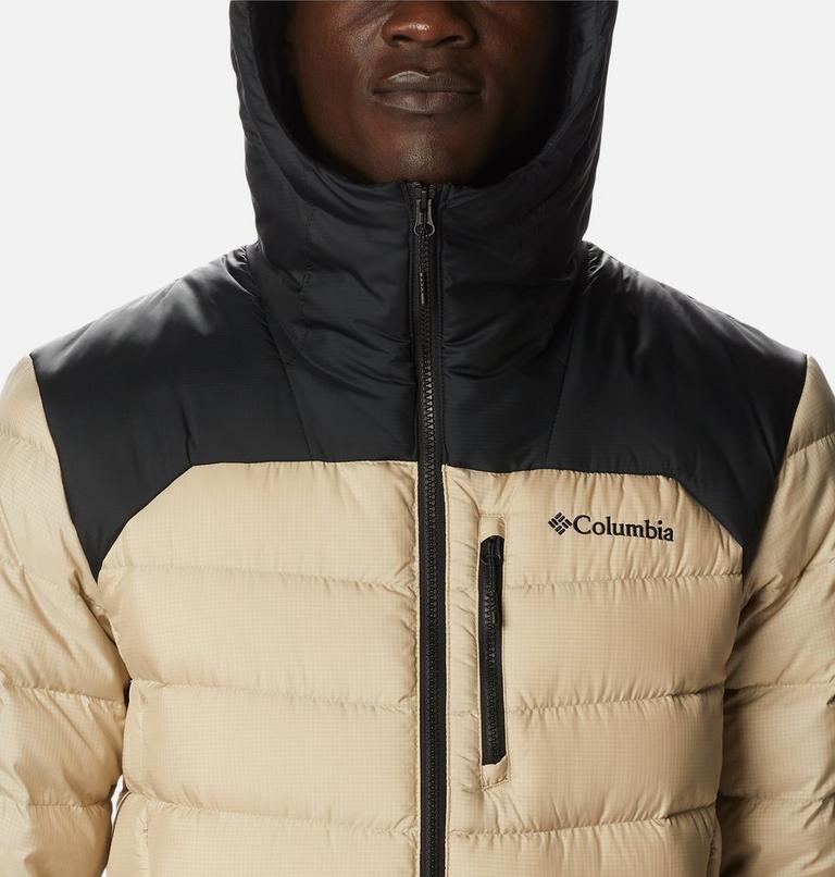 Autumn Park Down Hooded Jacket | 271 | L, Color: Ancient Fossil, Black, image 4