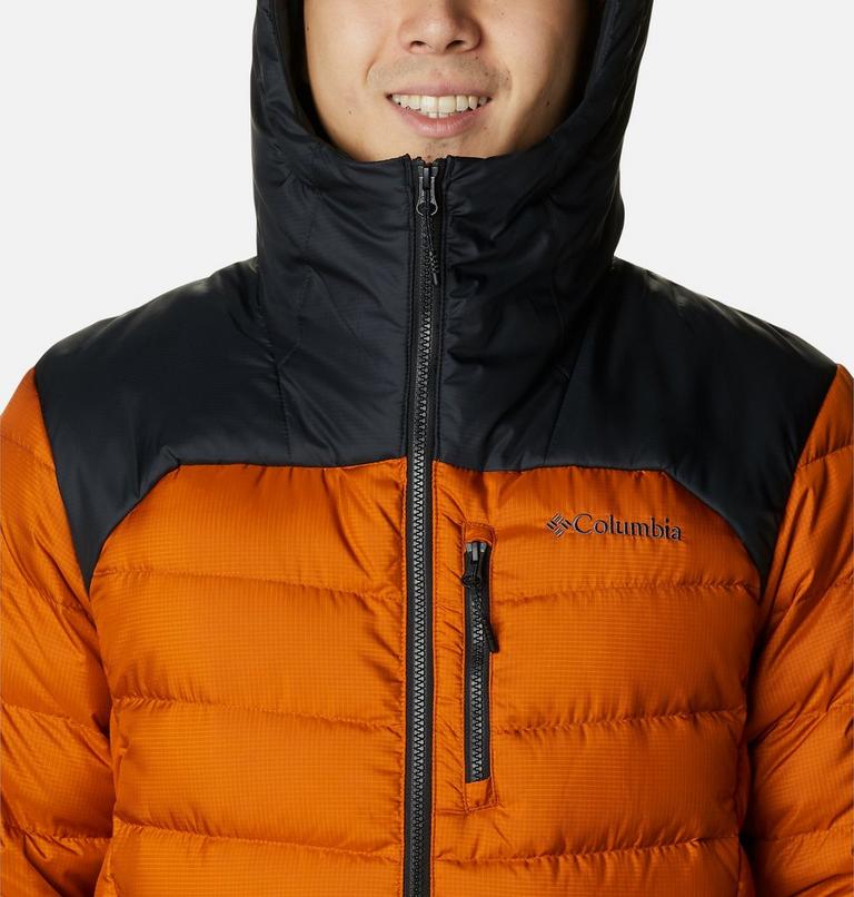 Autumn Park Down Hooded Jacket | 858 | L, Color: Warm Copper, Black, image 4