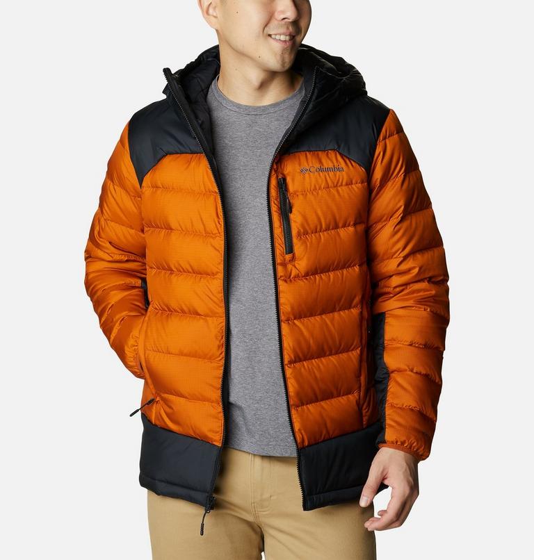 Autumn Park Down Hooded Jacket | 858 | L, Color: Warm Copper, Black, image 7