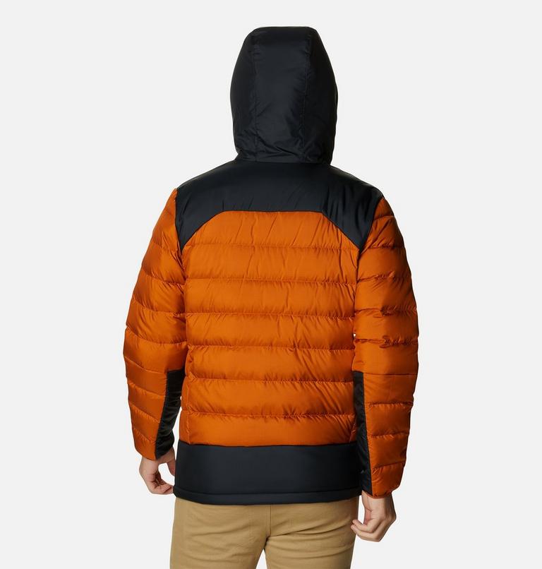 Autumn Park Down Hooded Jacket | 858 | L, Color: Warm Copper, Black, image 2