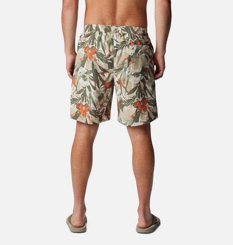 Men's Summerdry Shorts, Color: Ancient Fossil Floriculture, image 2