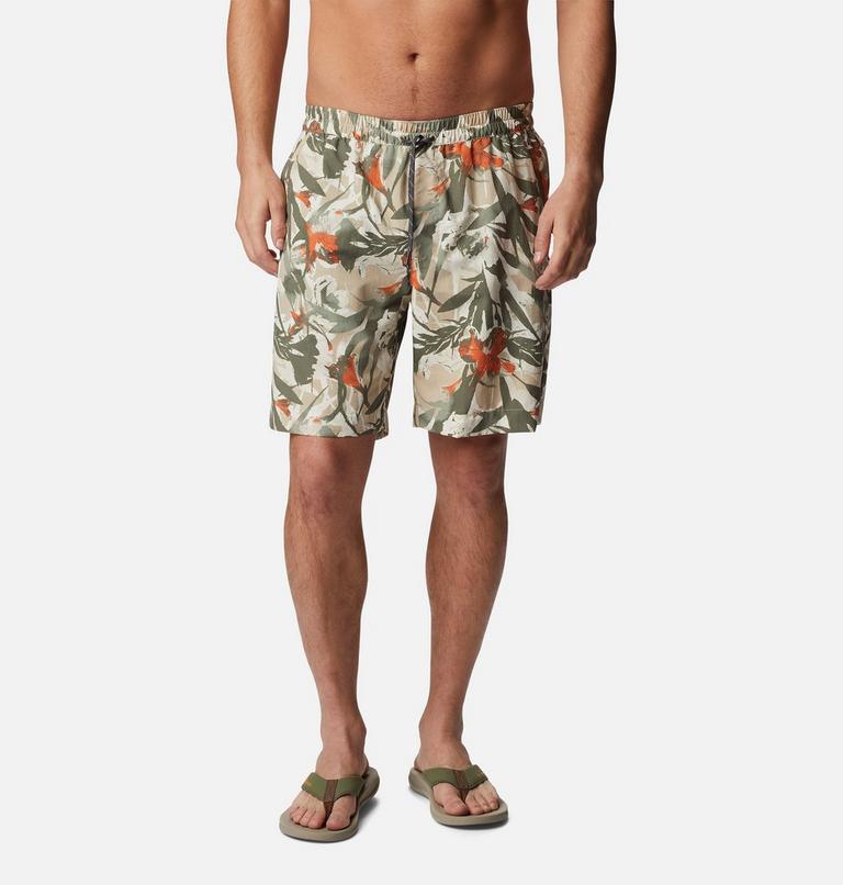Men's Summerdry Shorts, Color: Ancient Fossil Floriculture, image 1
