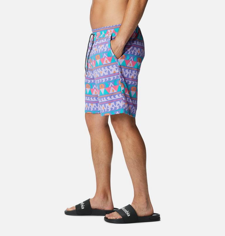 Men's Summerdry Boardshorts, Color: Purple Lotus Camp Blanket, image 3
