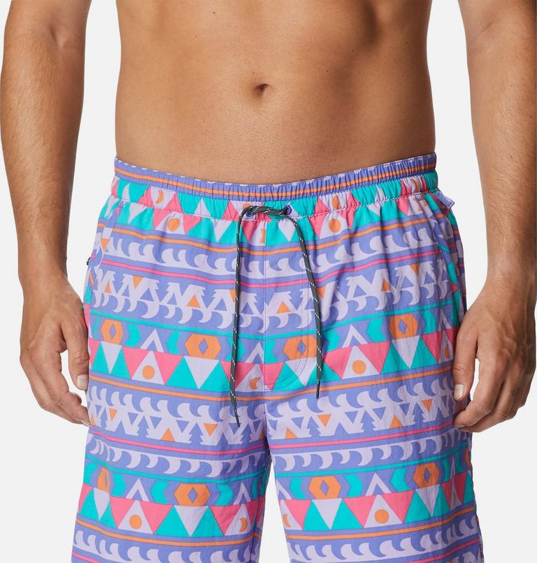 Men's Summerdry Boardshorts, Color: Purple Lotus Camp Blanket, image 4