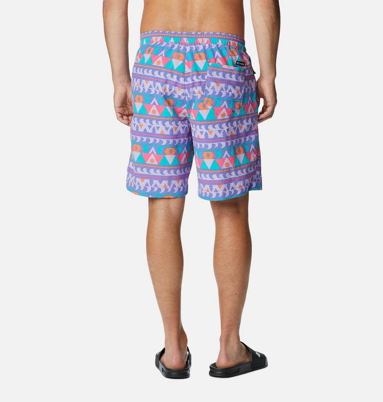 Men's Summerdry Boardshorts, Color: Purple Lotus Camp Blanket, image 2
