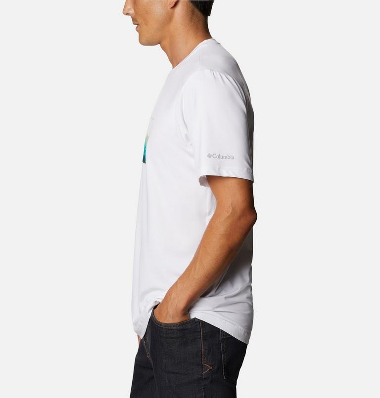Tech Trail Graphic Tee, Color: White Elevated Fill, image 3