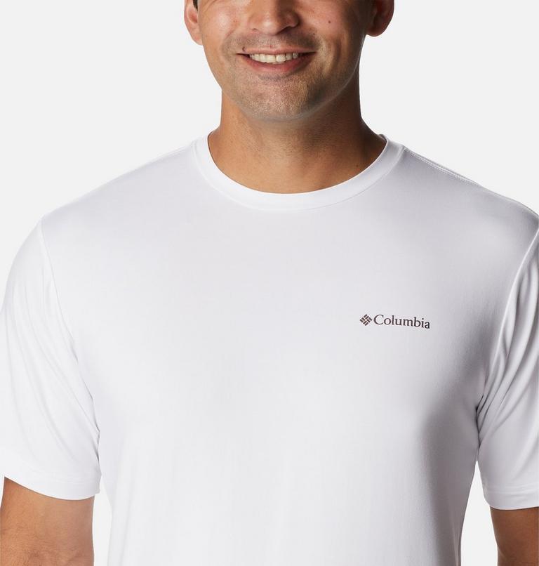 Tech Trail Graphic Tee | 104 | L, Color: White, Palmscape Tonal Graphic, image 4