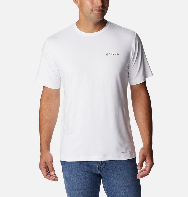 Tech Trail Graphic Tee | 104 | L, Color: White, Palmscape Tonal Graphic, image 1