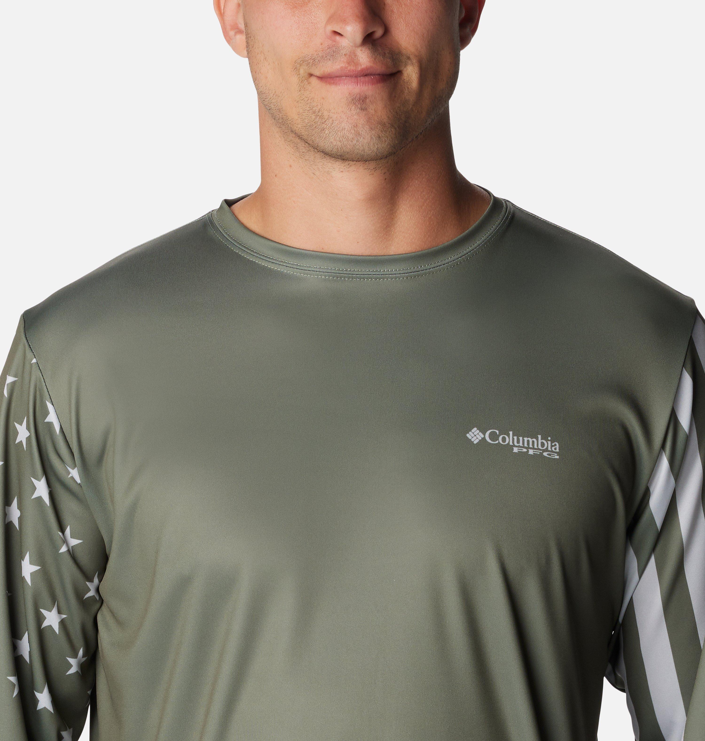 Men's PFG Terminal Tackle Americana Long Sleeve Shirt 4