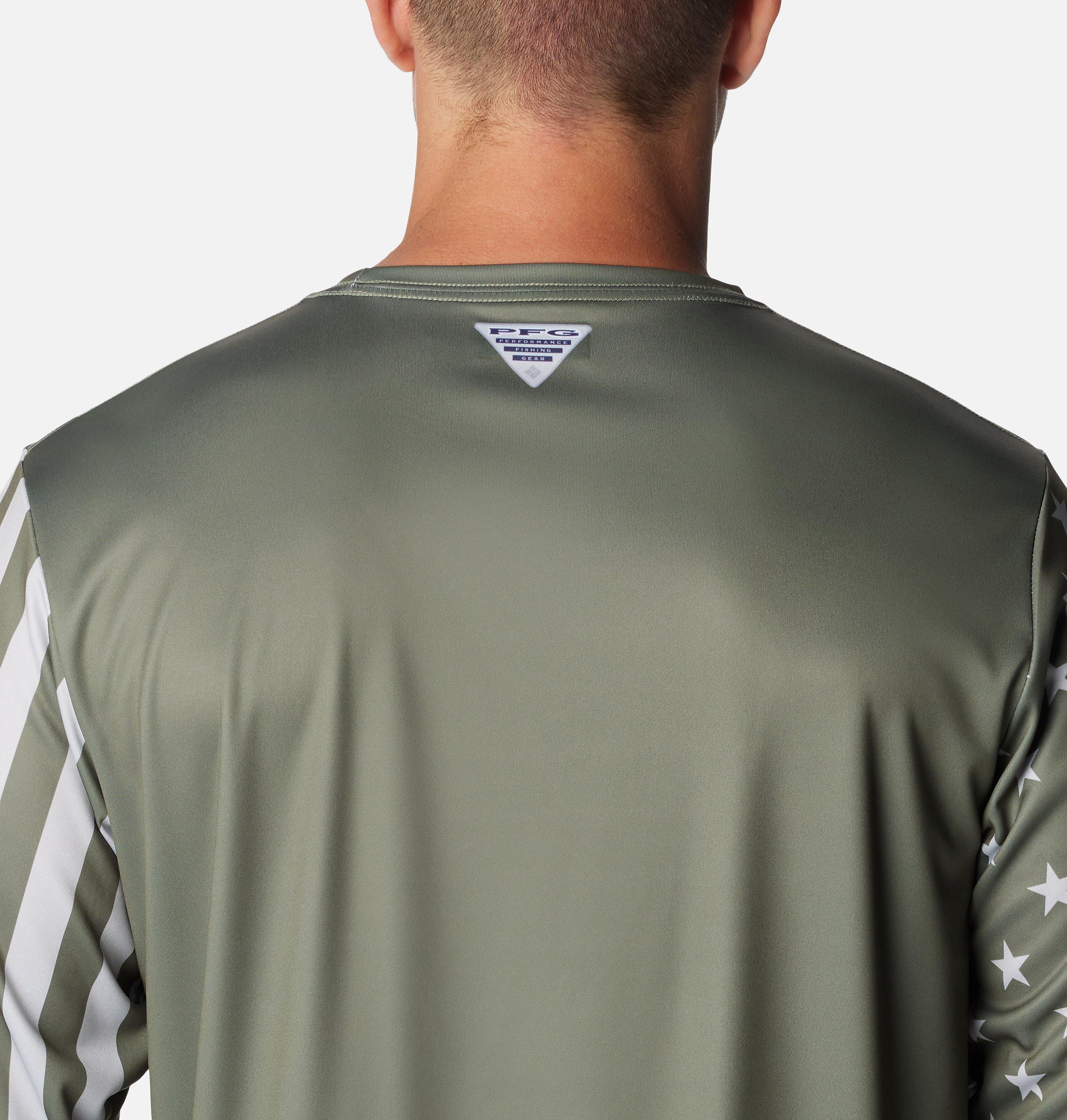 Men's PFG Terminal Tackle Americana Long Sleeve Shirt 5
