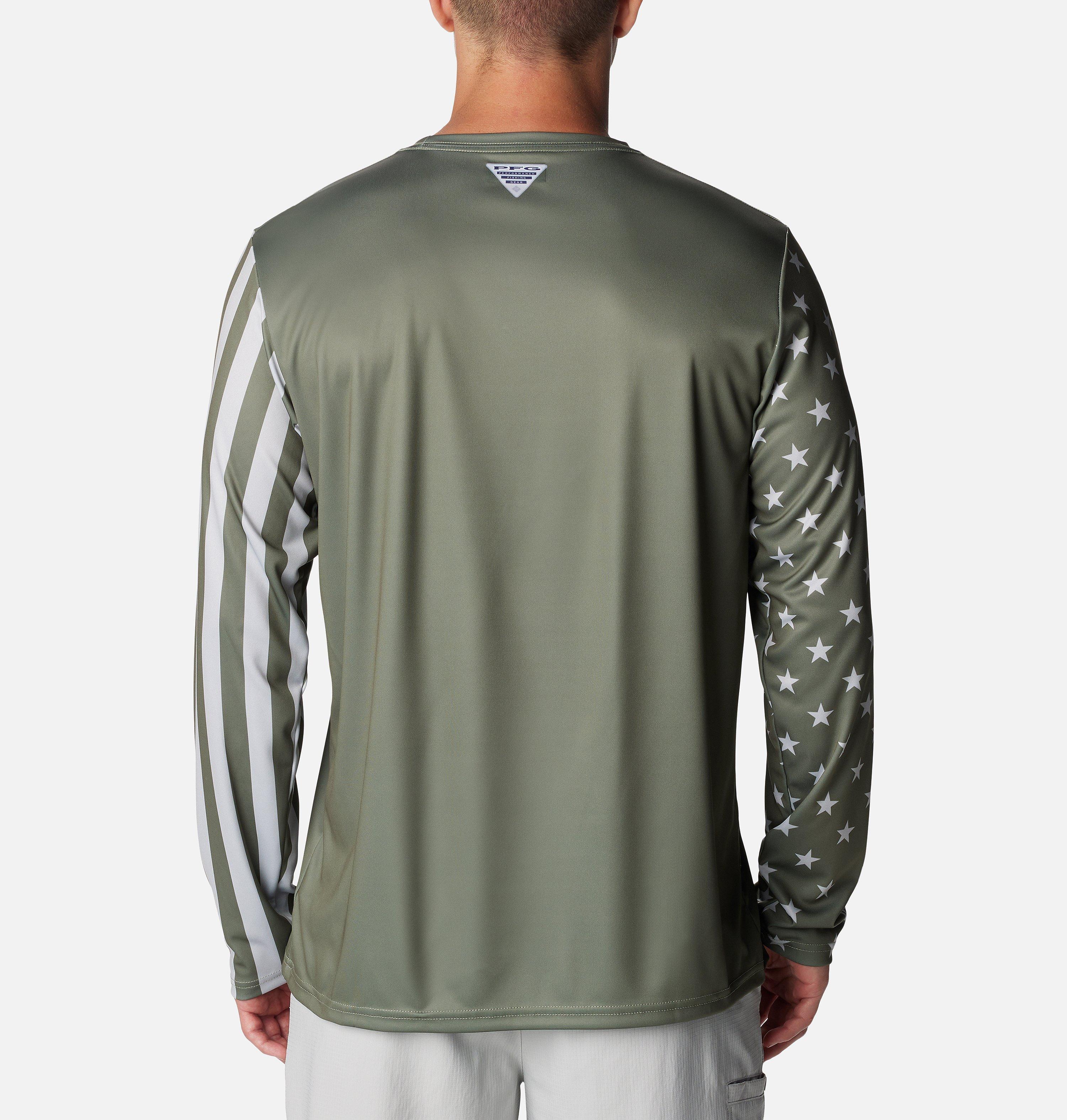 Men's PFG Terminal Tackle Americana Long Sleeve Shirt 2