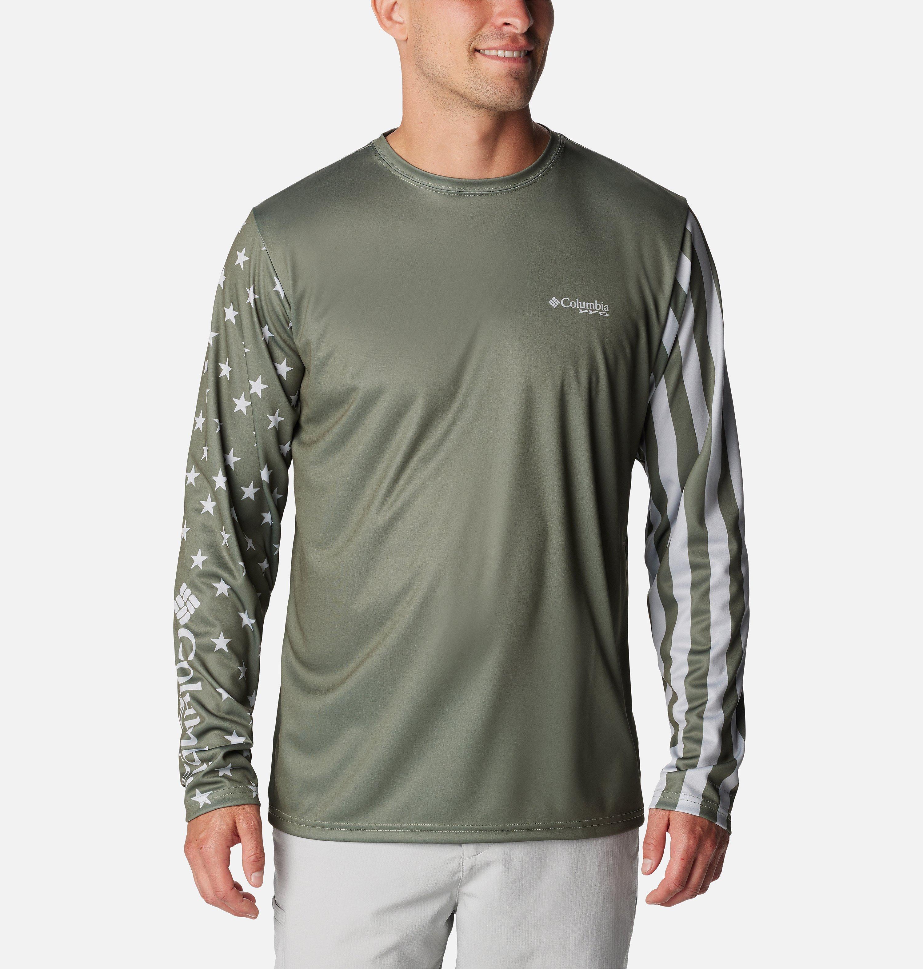 Men's PFG Terminal Tackle Americana Long Sleeve Shirt 1