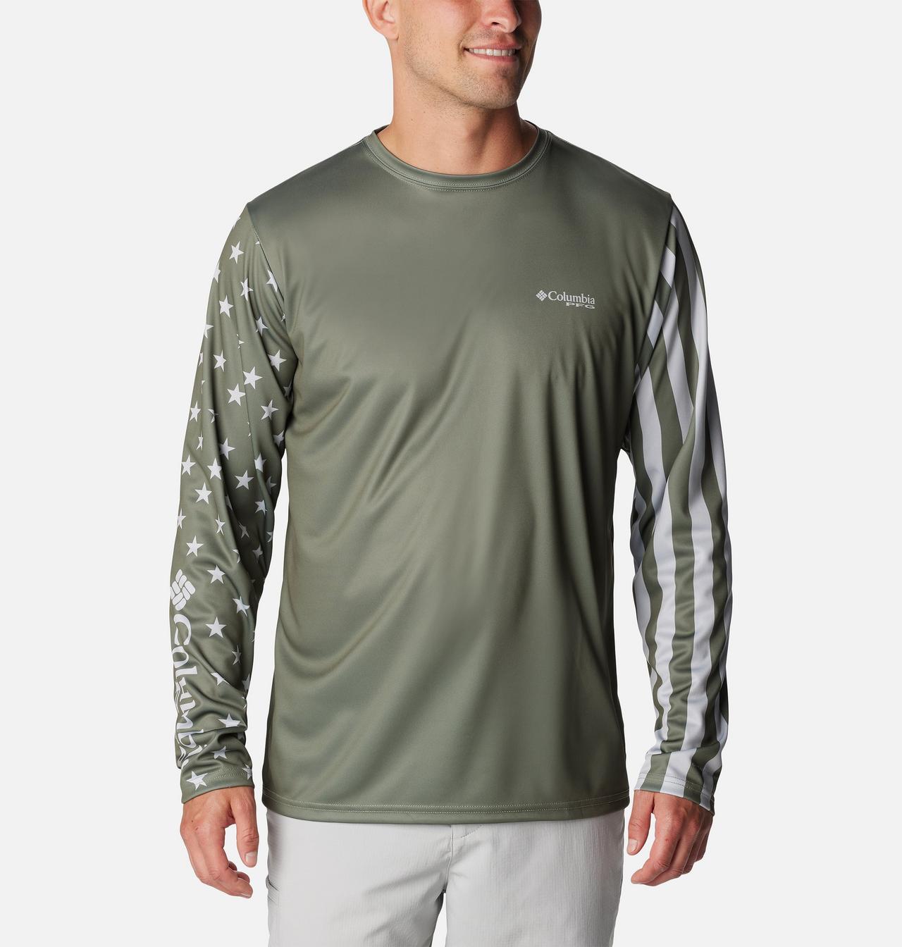 Men's PFG Terminal Tackle™ Americana Long Sleeve Shirt 1