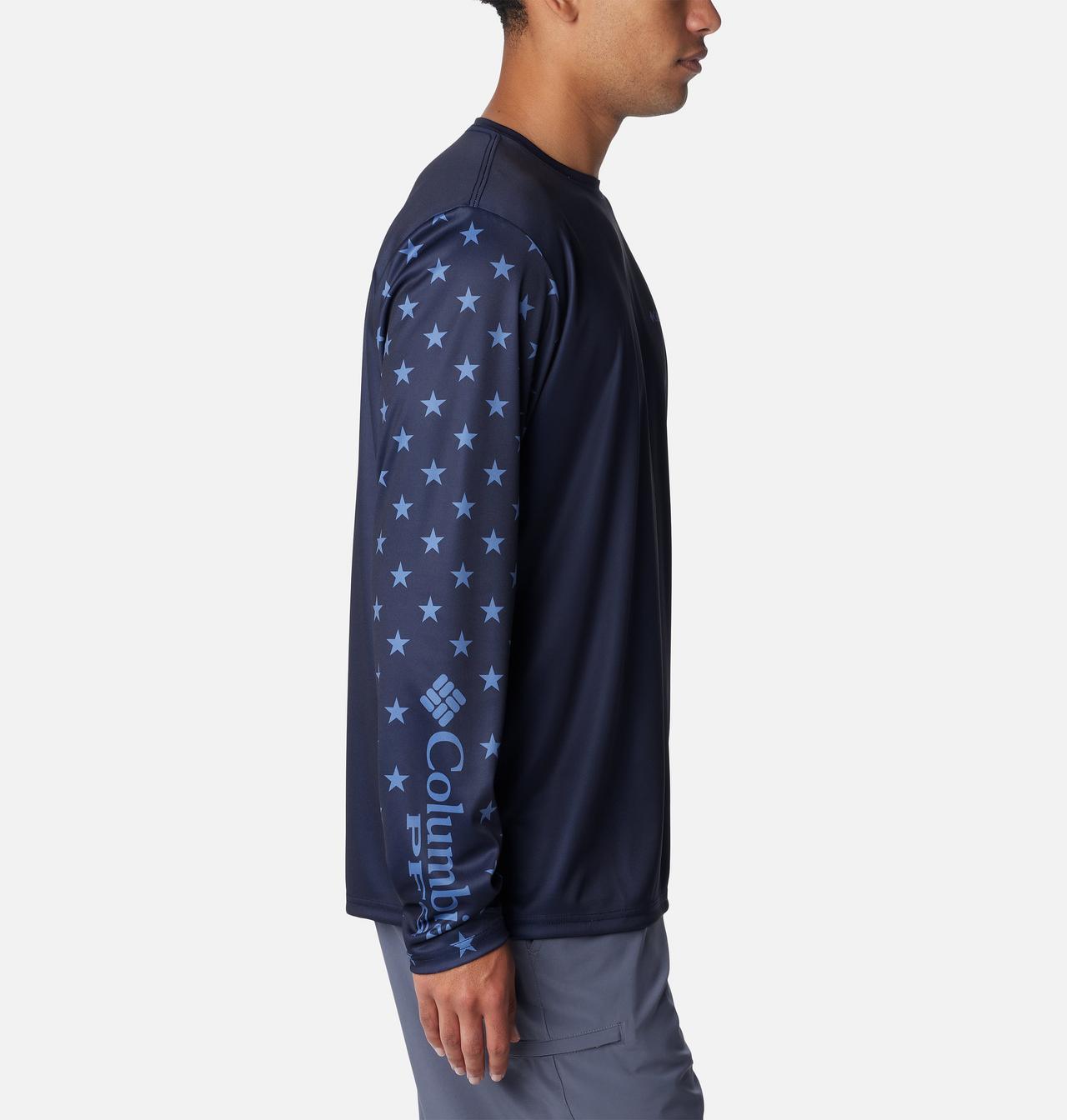 Men's PFG Terminal Tackle™ Americana Long Sleeve Shirt 3