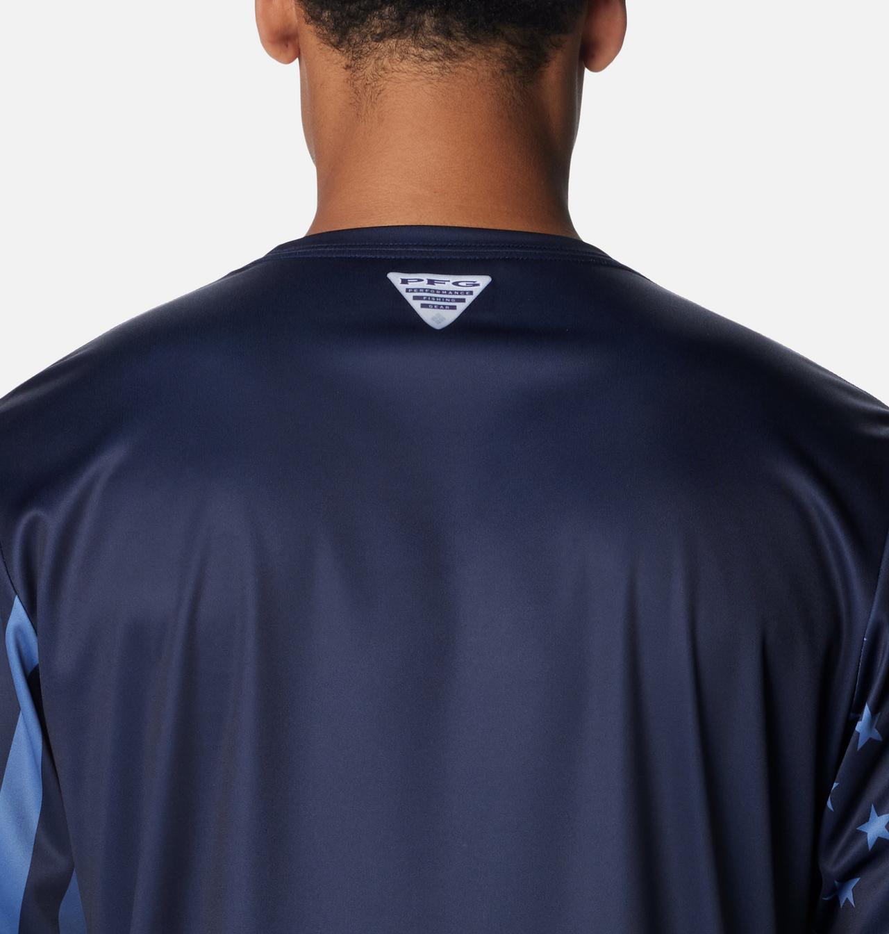 Men's PFG Terminal Tackle™ Americana Long Sleeve Shirt 5