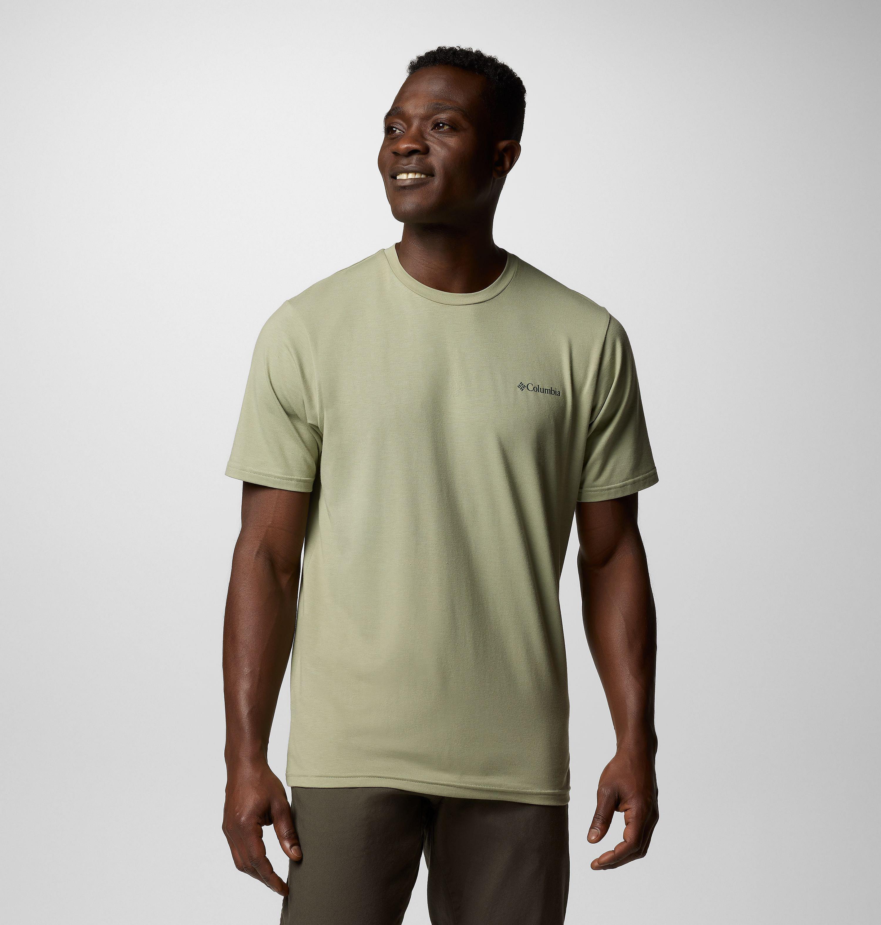 Men´S Sun Trek Short Sleeve Tee · color Safari