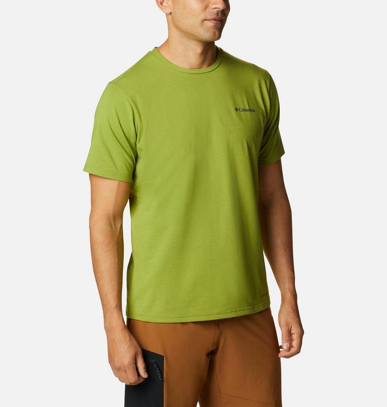 Men's Sun Trek Technical T-Shirt, Color: Matcha, image 5
