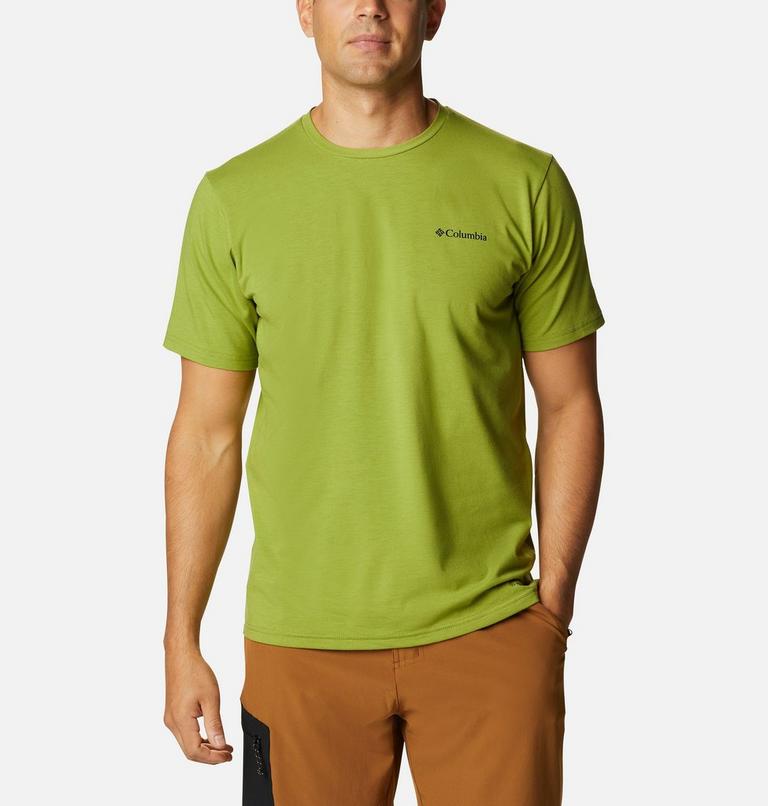 Men's Sun Trek Technical T-Shirt, Color: Matcha, image 1