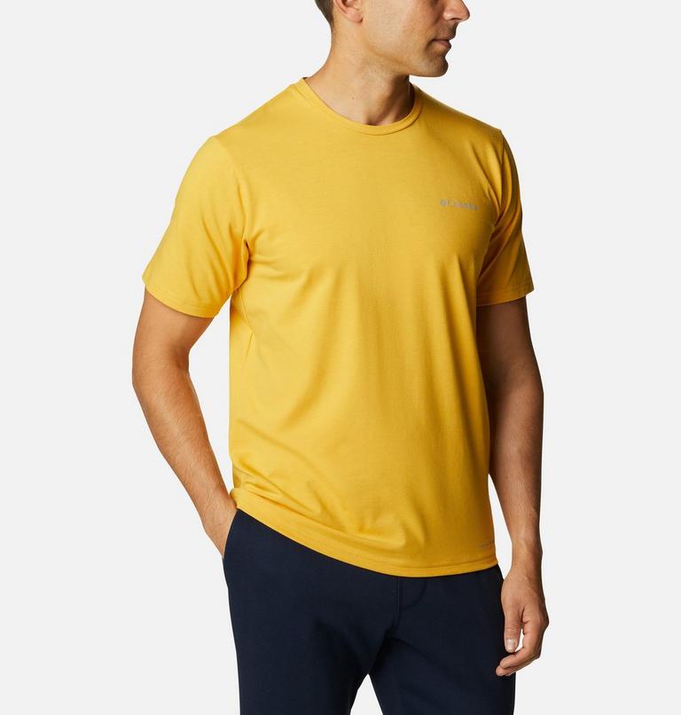 Men's Sun Trek Technical T-Shirt, Color: Bright Gold, image 5