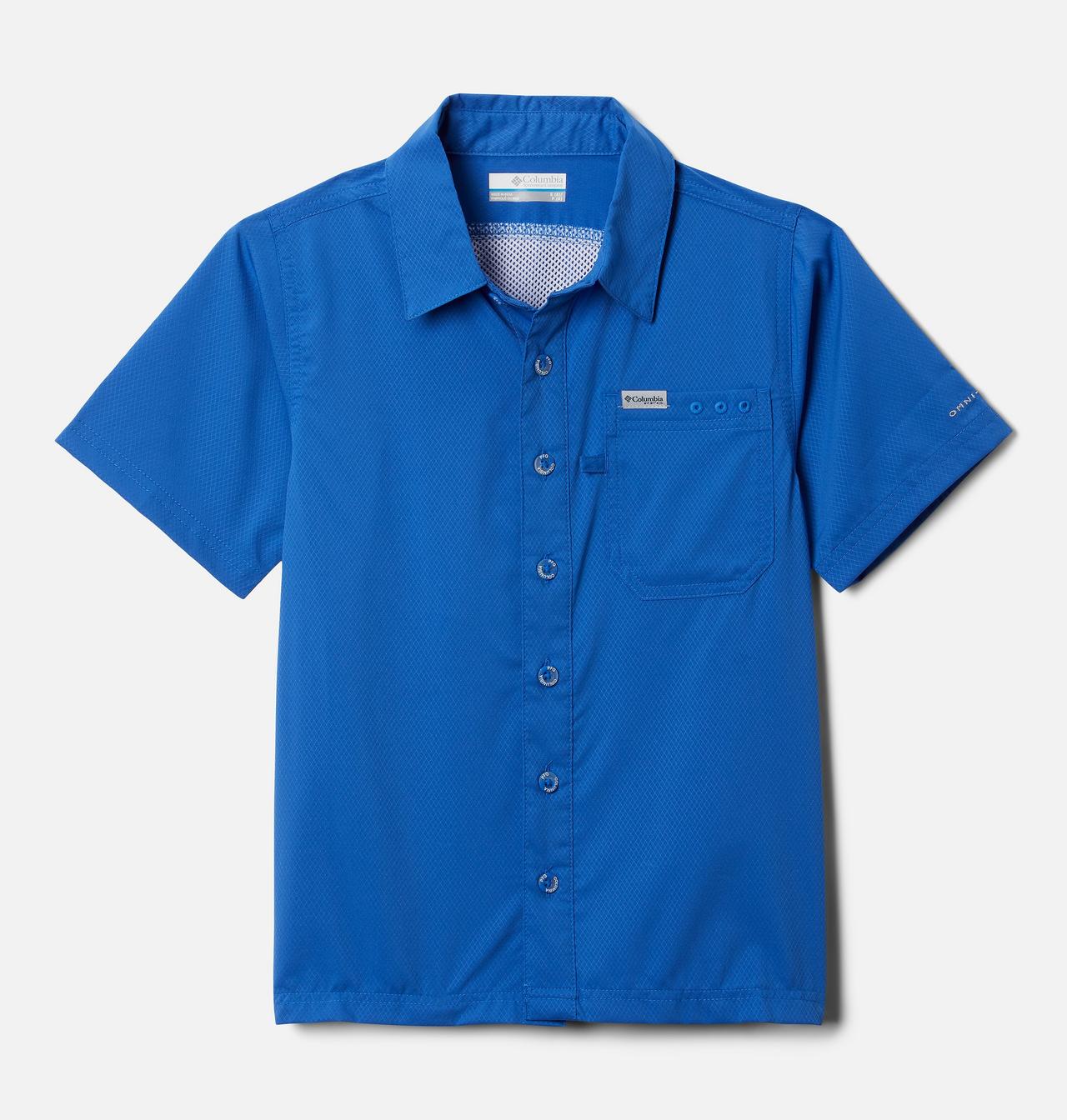 Boys' PFG Slack Tide™ Short Sleeve Camp Shirt 1