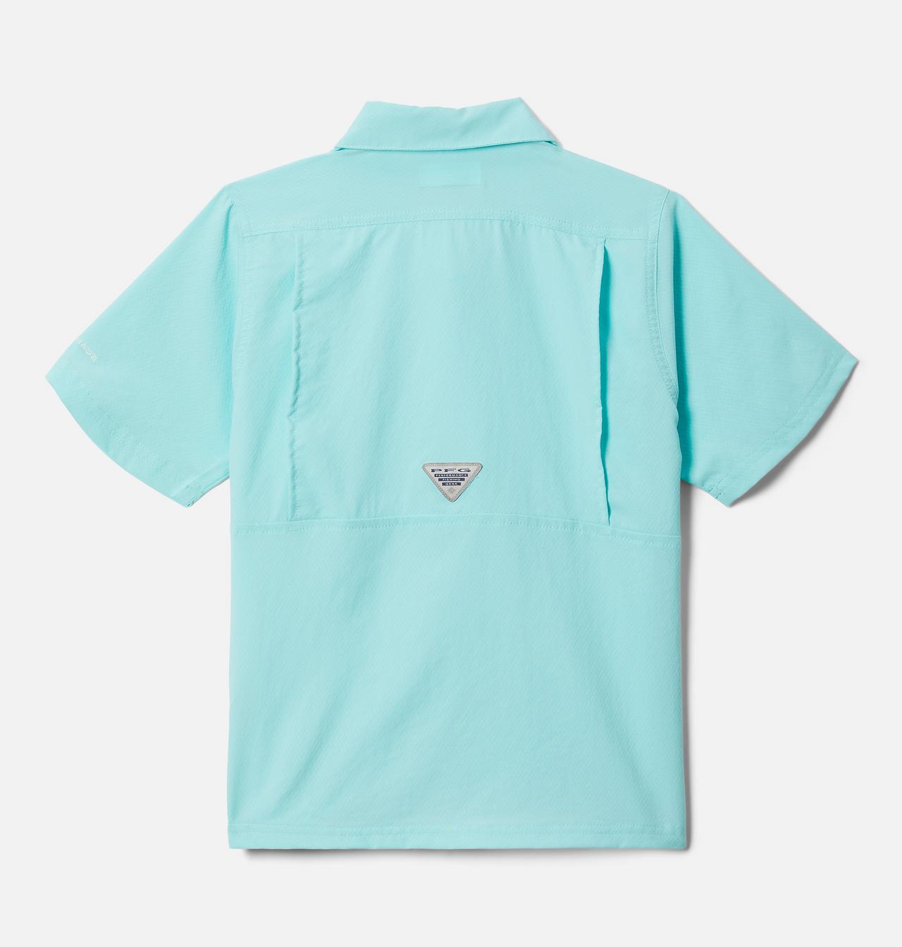 Boys' PFG Slack Tide™ Short Sleeve Camp Shirt 2