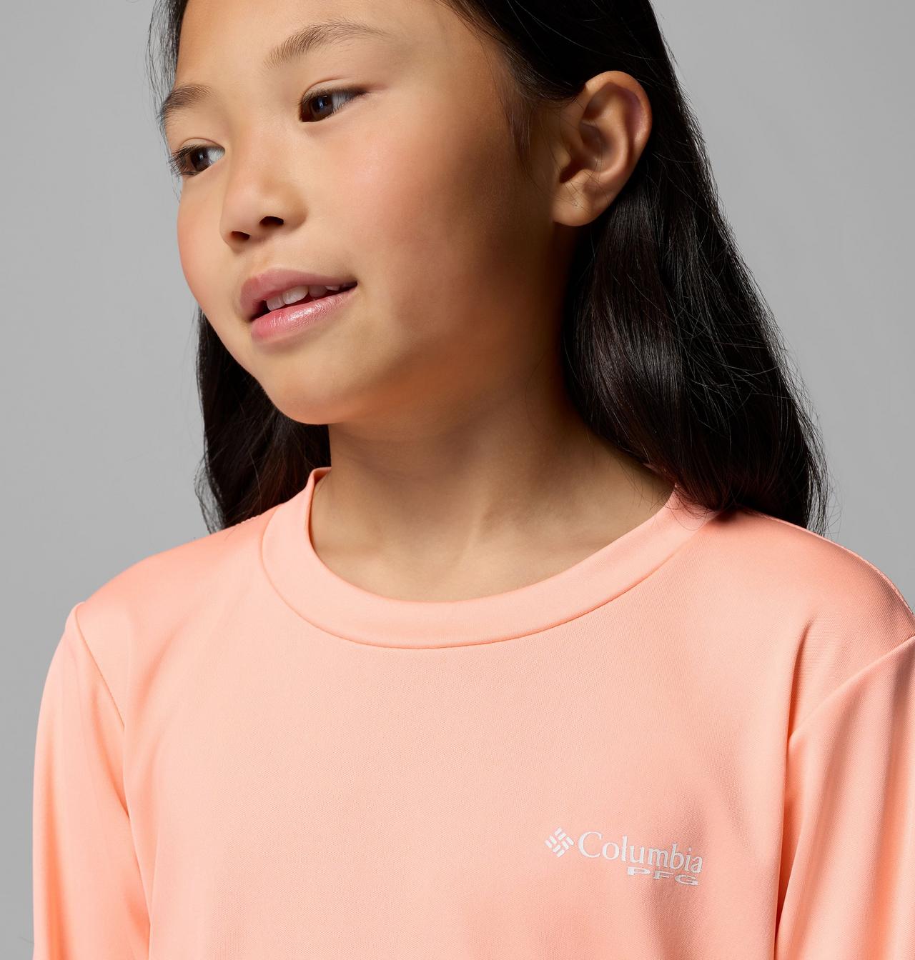 Girls' PFG Tidal Long Sleeve Shirt 4