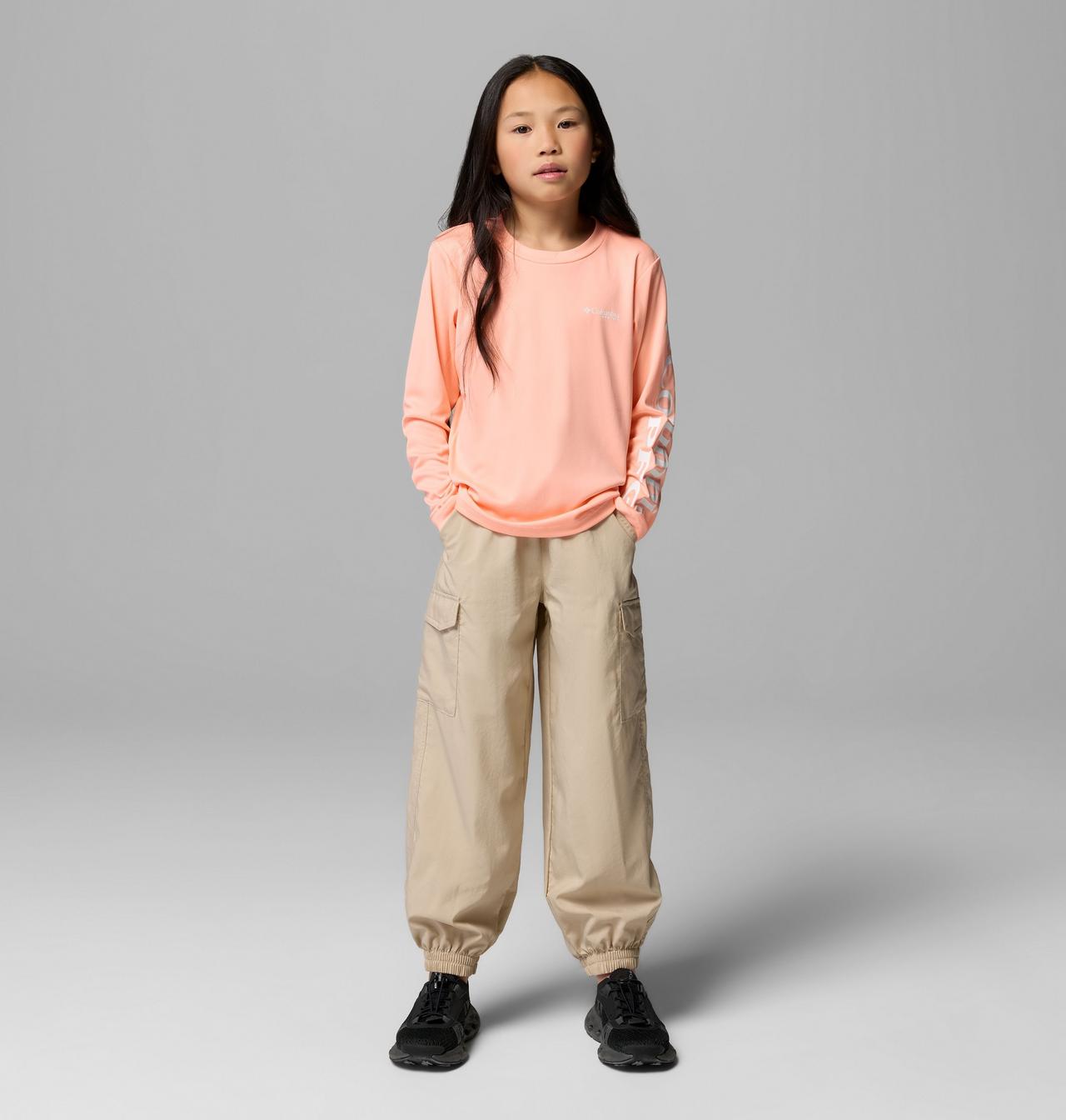 Girls' PFG Tidal Long Sleeve Shirt 1