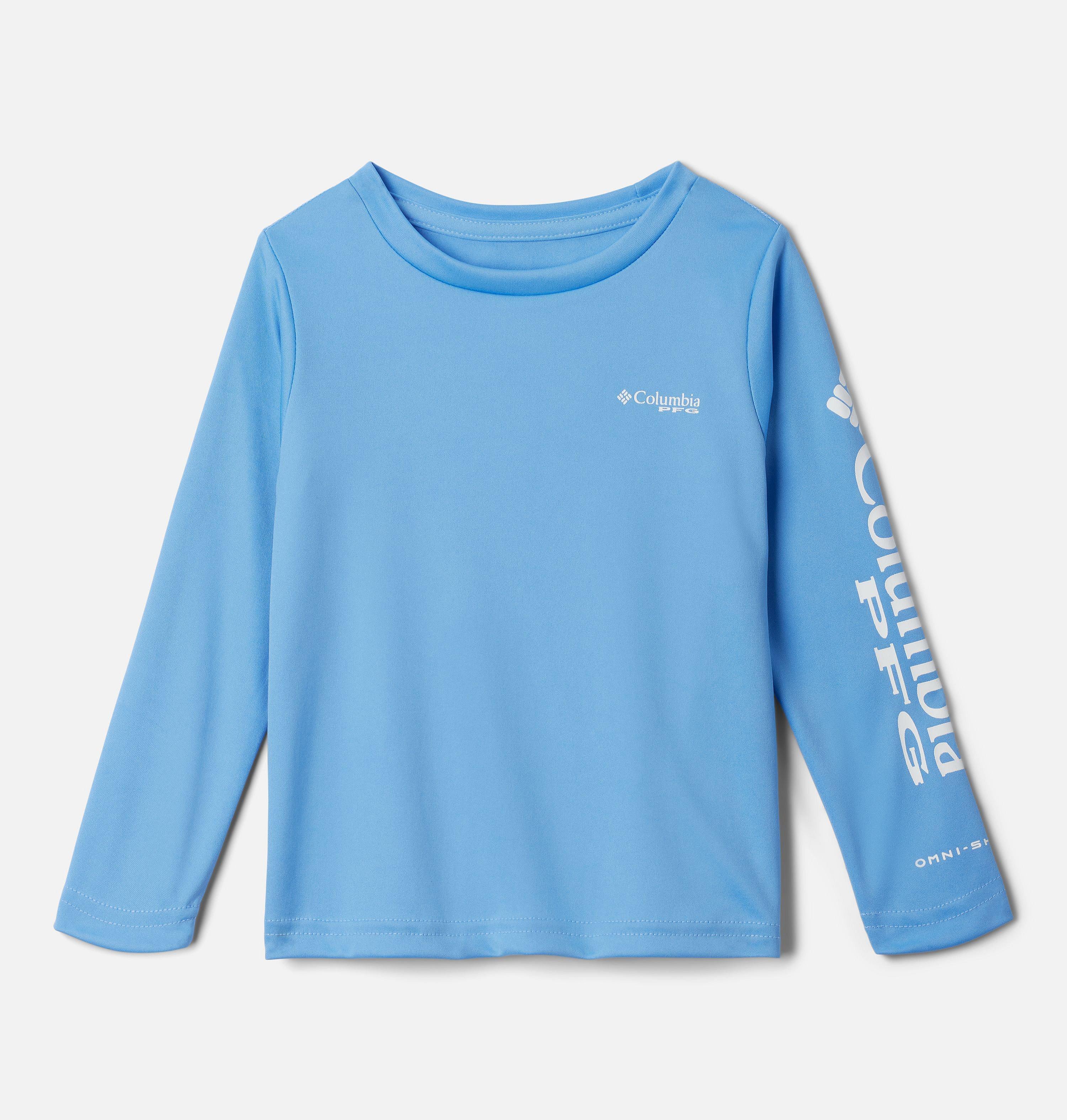 Girls' Toddler PFG Tidal Tee Long Sleeve Shirt 1