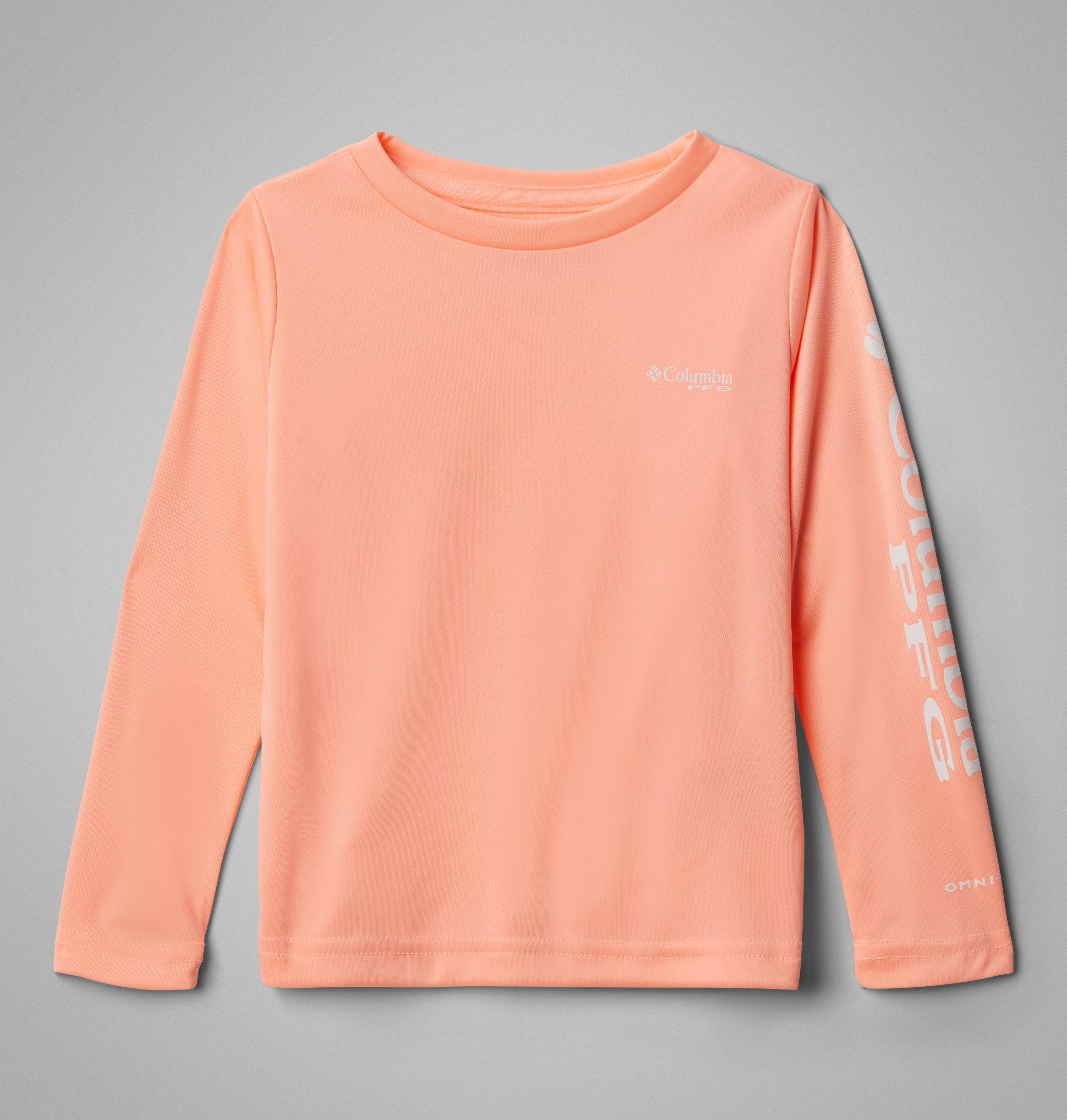 Columbia Girls' Toddler PFG Tidal Tee  Long Sleeve Shirt-