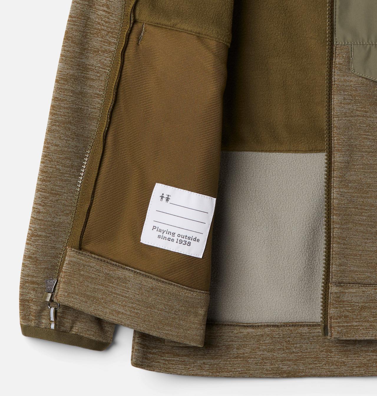 Girls' Out-Shield™ Dry Fleece Full Zip Jacket 3