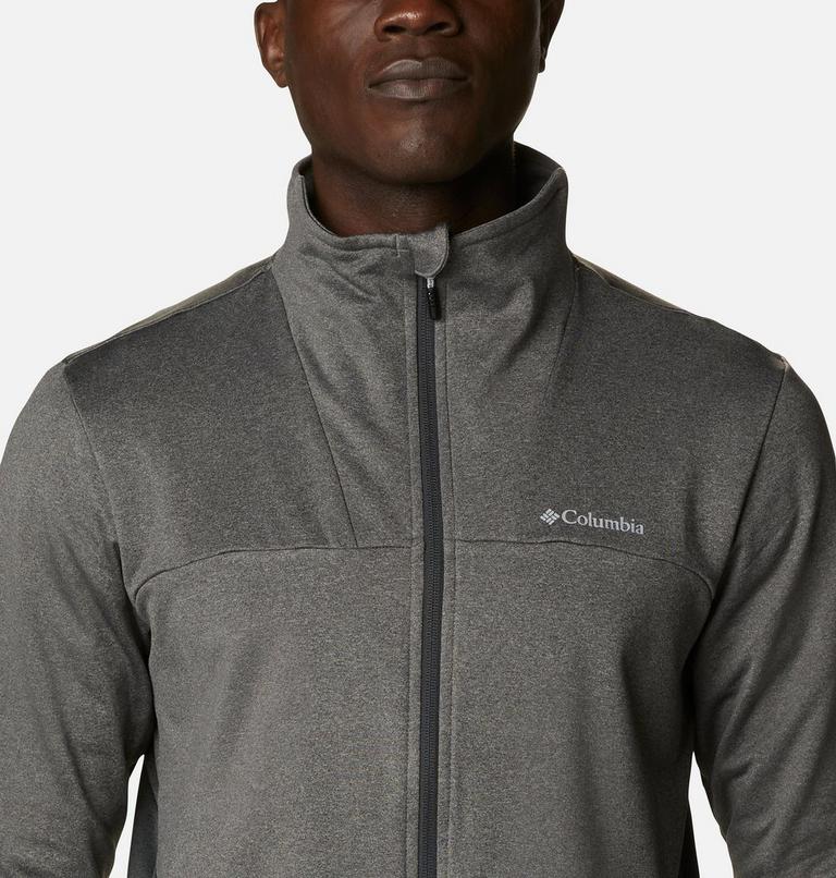 Men's Maxtrail Midlayer Fleece II, Color: City Grey, Shark, image 4