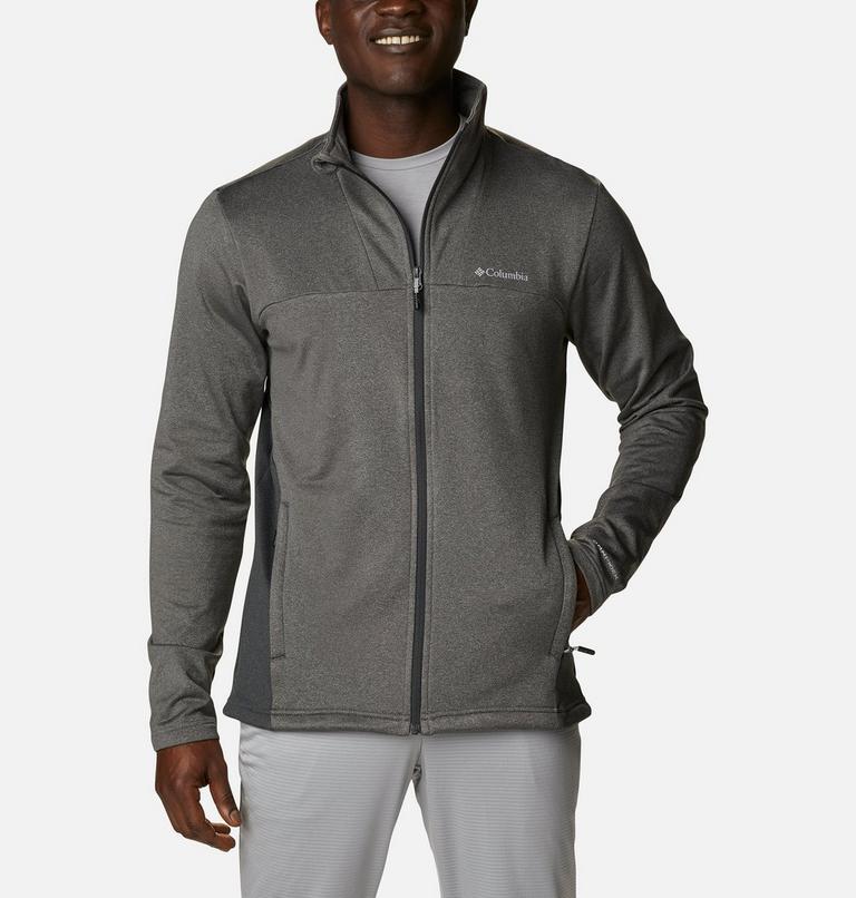 Men's Maxtrail Midlayer Fleece II, Color: City Grey, Shark, image 7