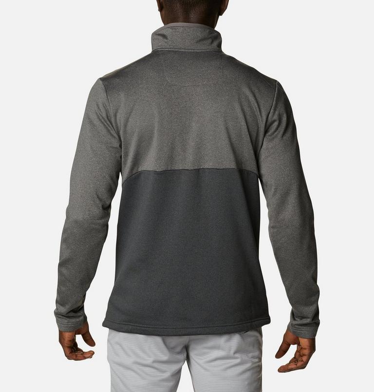 Men's Maxtrail Midlayer Fleece II, Color: City Grey, Shark, image 2