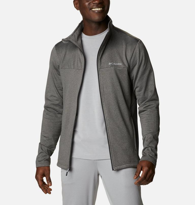 Men's Maxtrail Midlayer Fleece II, Color: City Grey, Shark, image 1