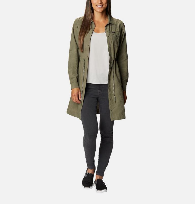 Silver Ridge Novelty Dress | 397 | S, Color: Stone Green, image 5