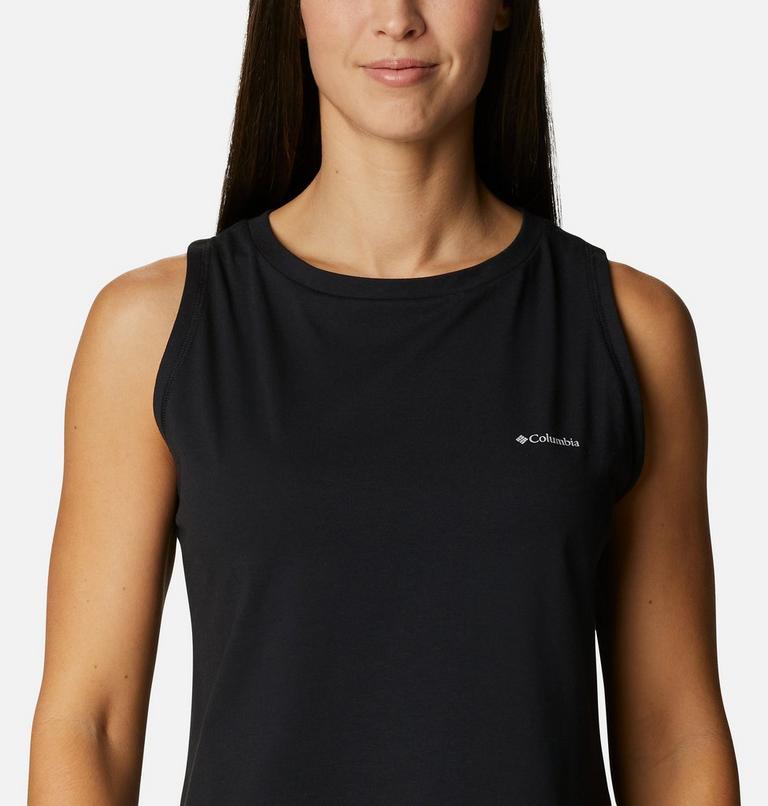 Women's Sun Trek Technical Tank Top, Color: Black, image 4