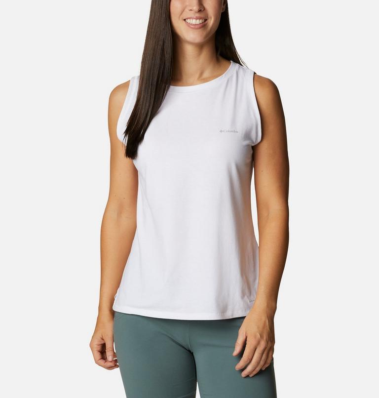 Sun Trek Tank, Color: White, image 1