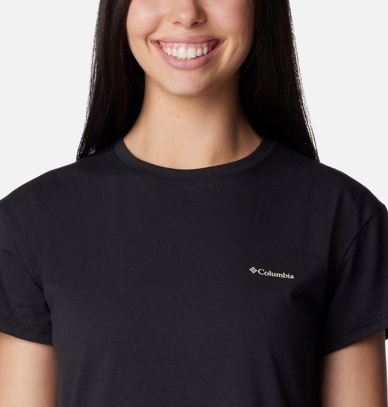 Women's Sun Trek Technical Graphic T-Shirt, Color: Black, Naturally Boundless, image 3