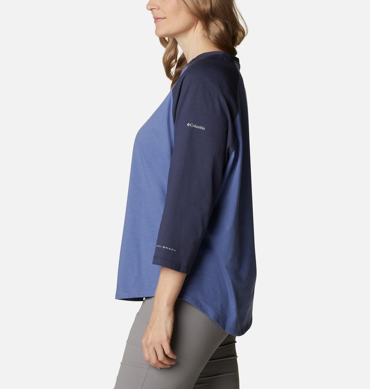 Women's Sun Trek™ Three-Quarter Sleeve T-Shirt - Plus Size 3