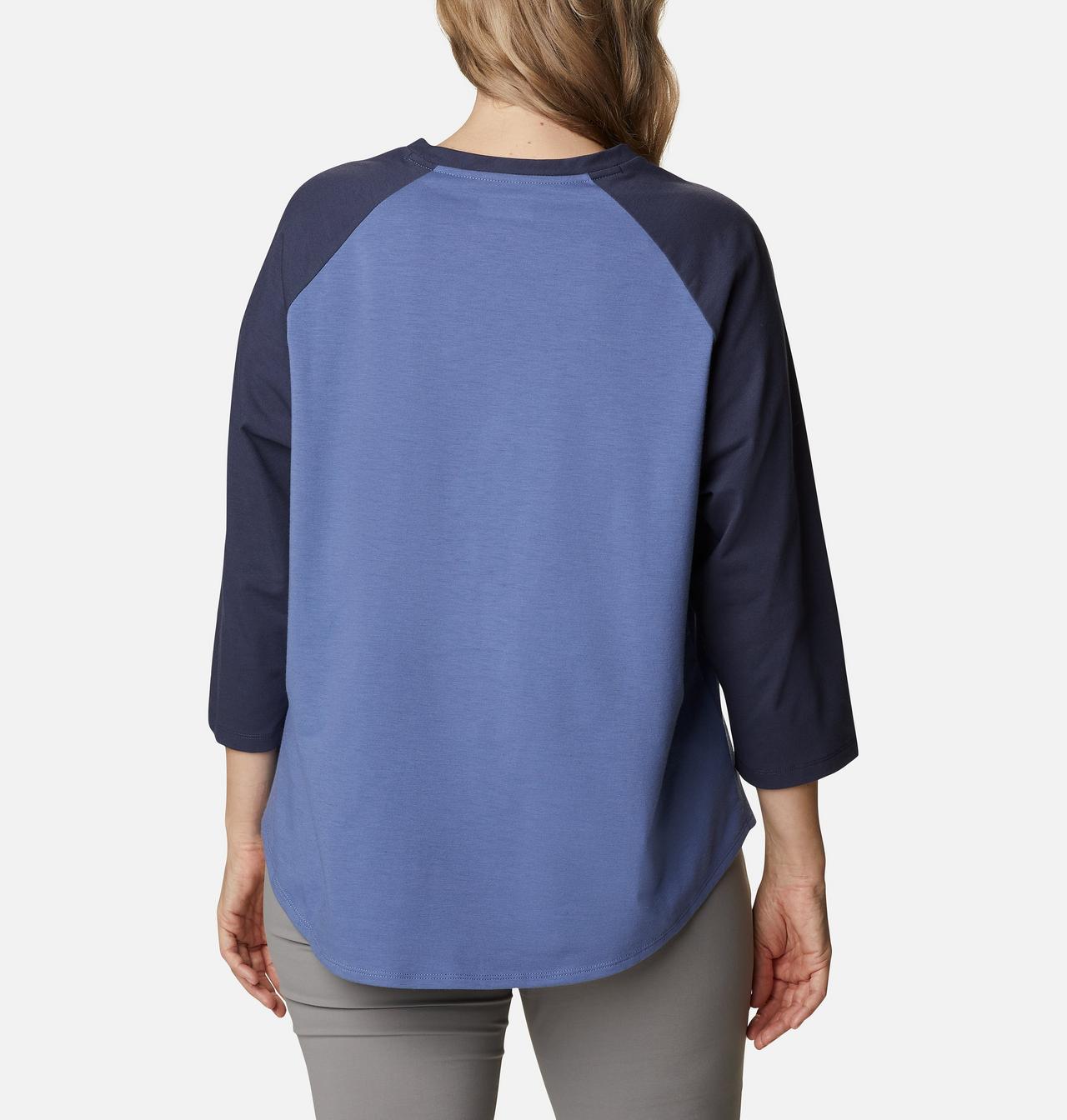 Women's Sun Trek™ Three-Quarter Sleeve T-Shirt - Plus Size 2