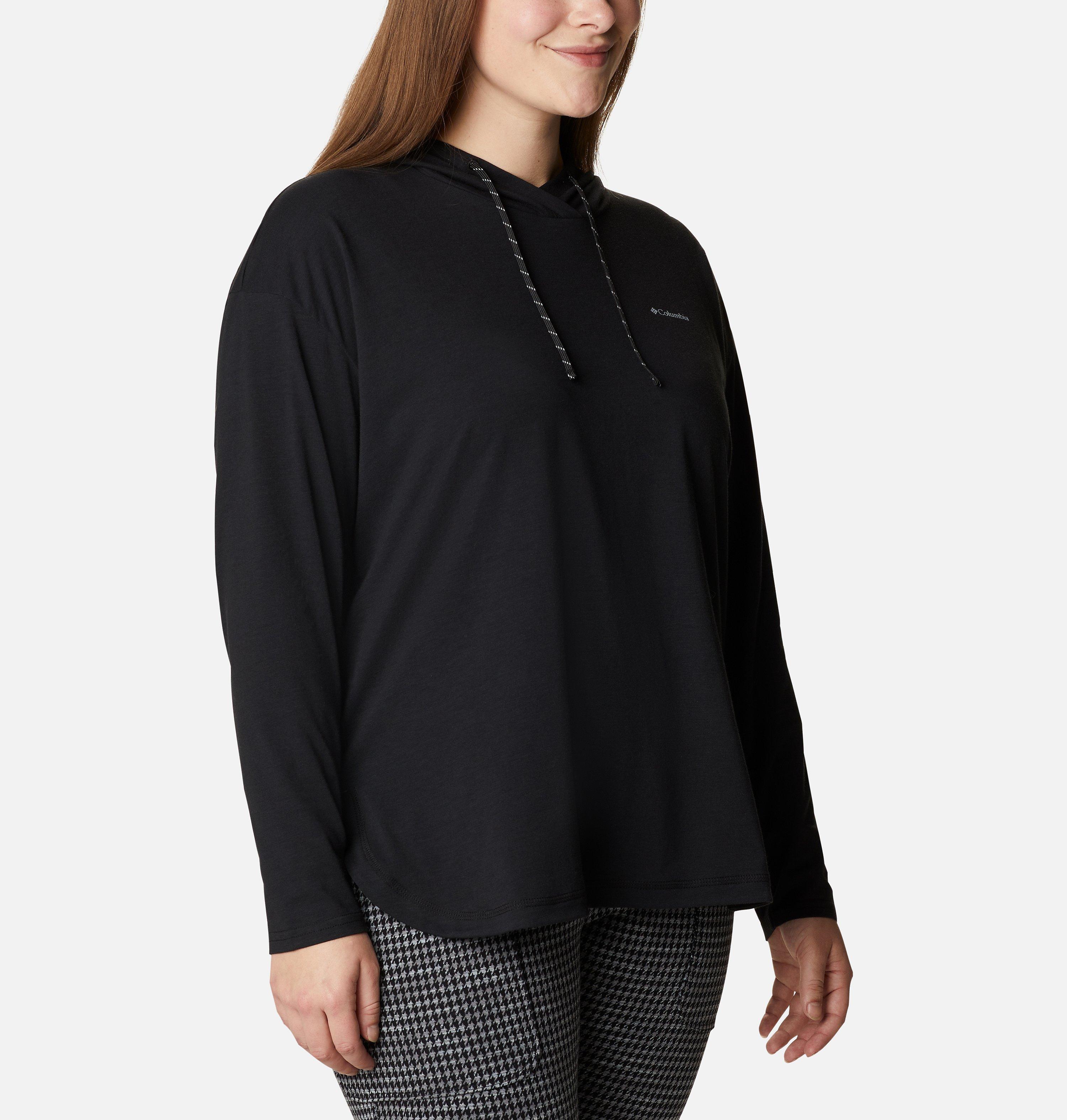 Women's Sun Trek Hooded Pullover - Plus Size 5