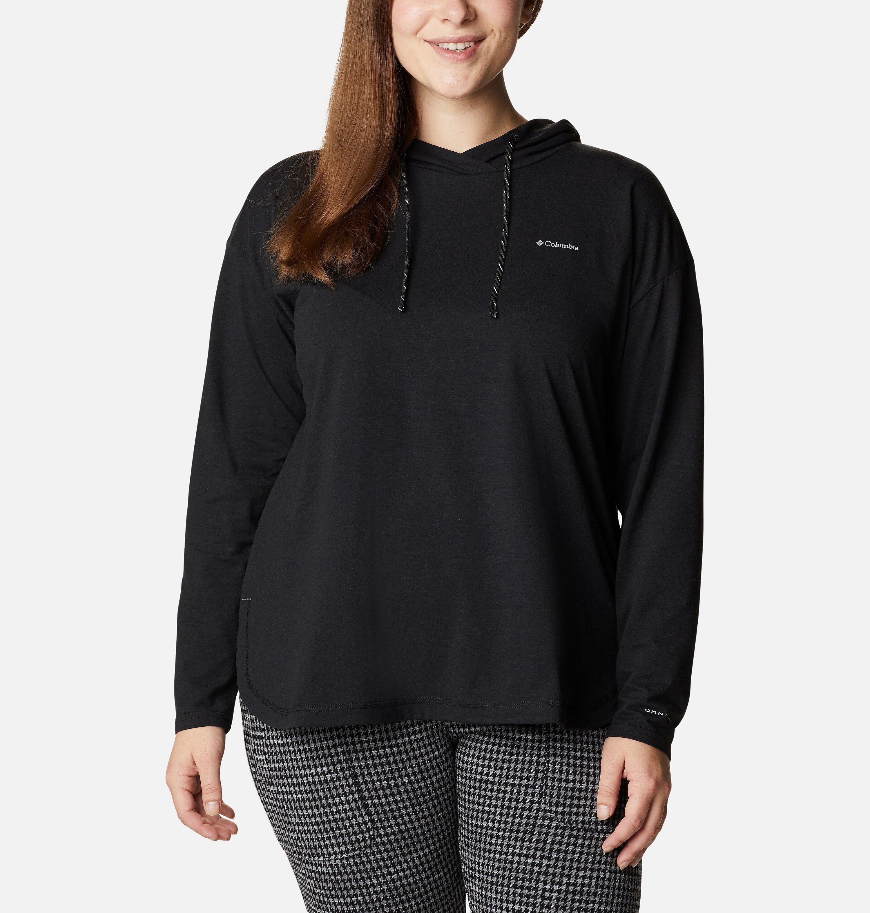 Women's Sun Trek Hooded Pullover - Plus Size 1