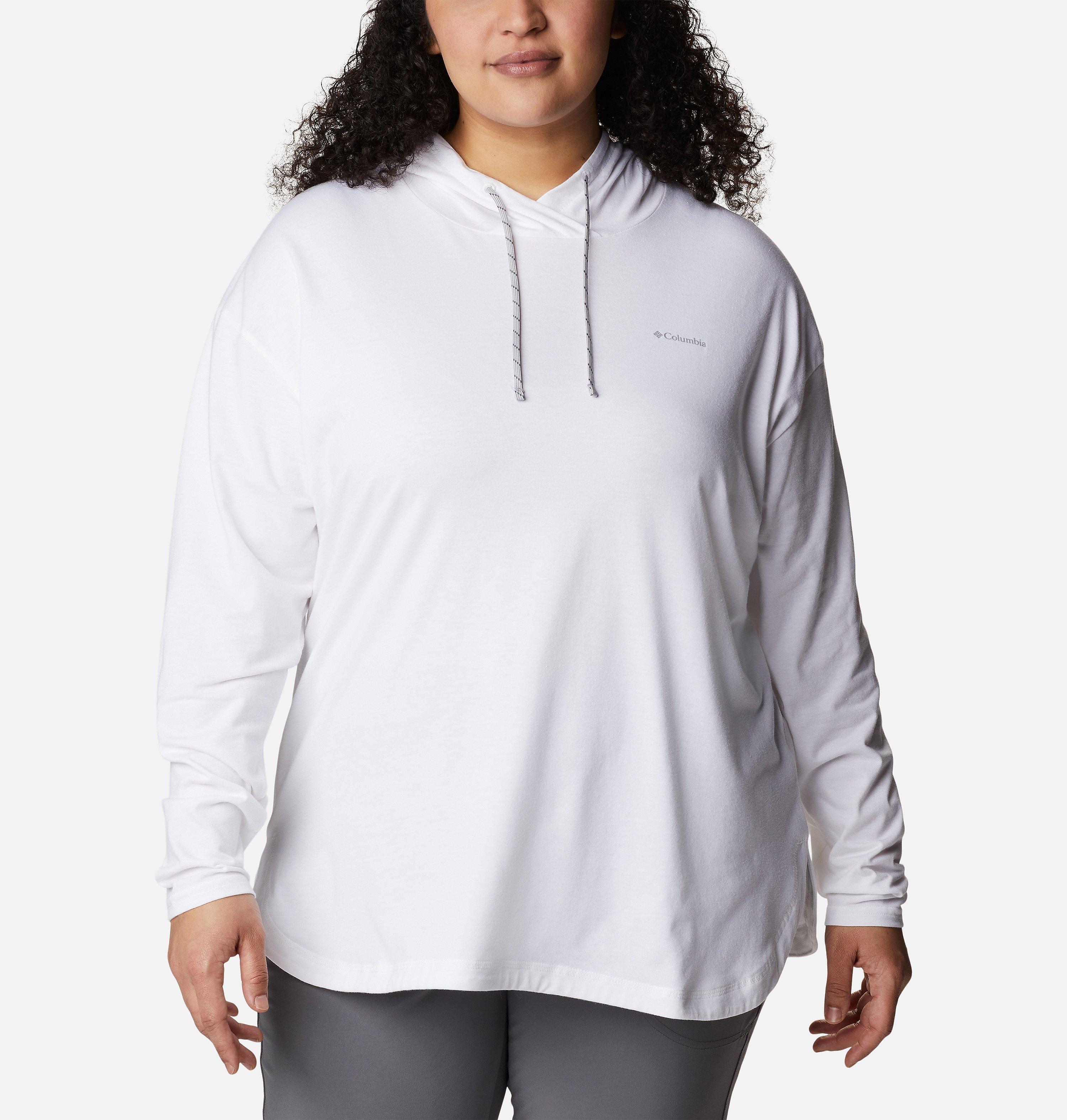 Women's Sun Trek Hooded Pullover - Plus Size 1