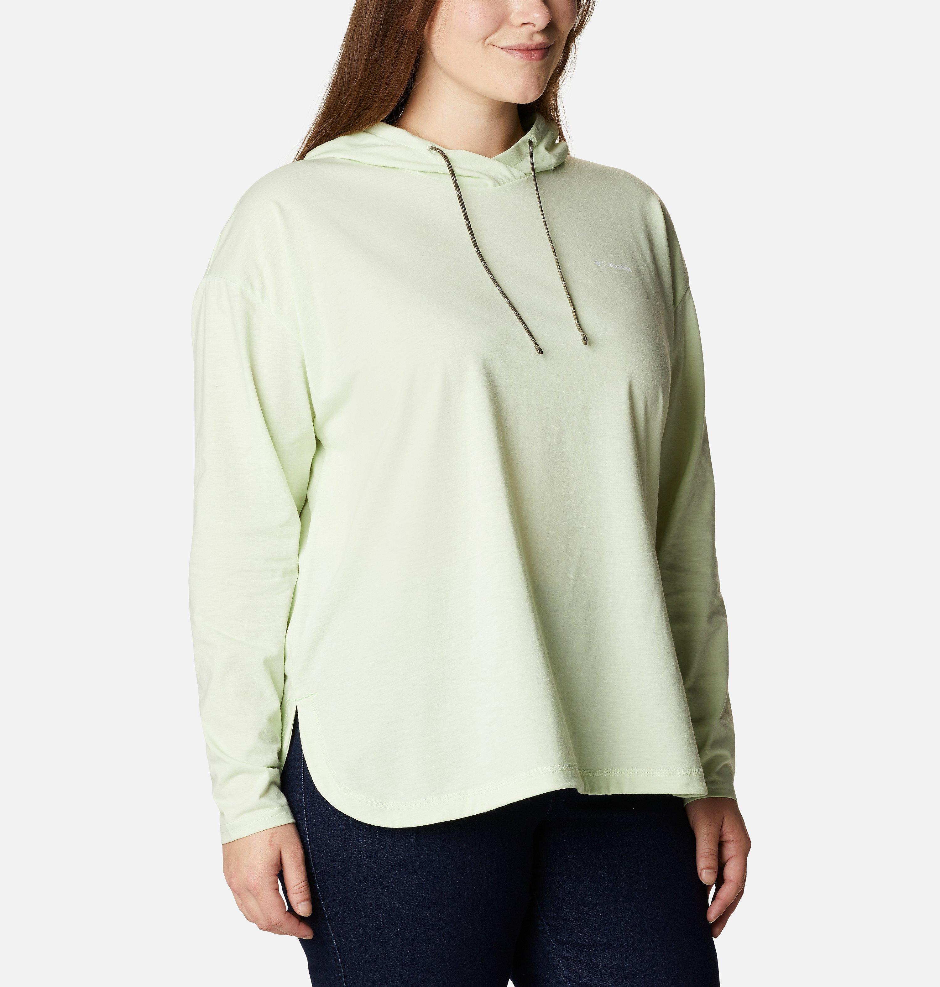Women's Sun Trek Hooded Pullover - Plus Size 5